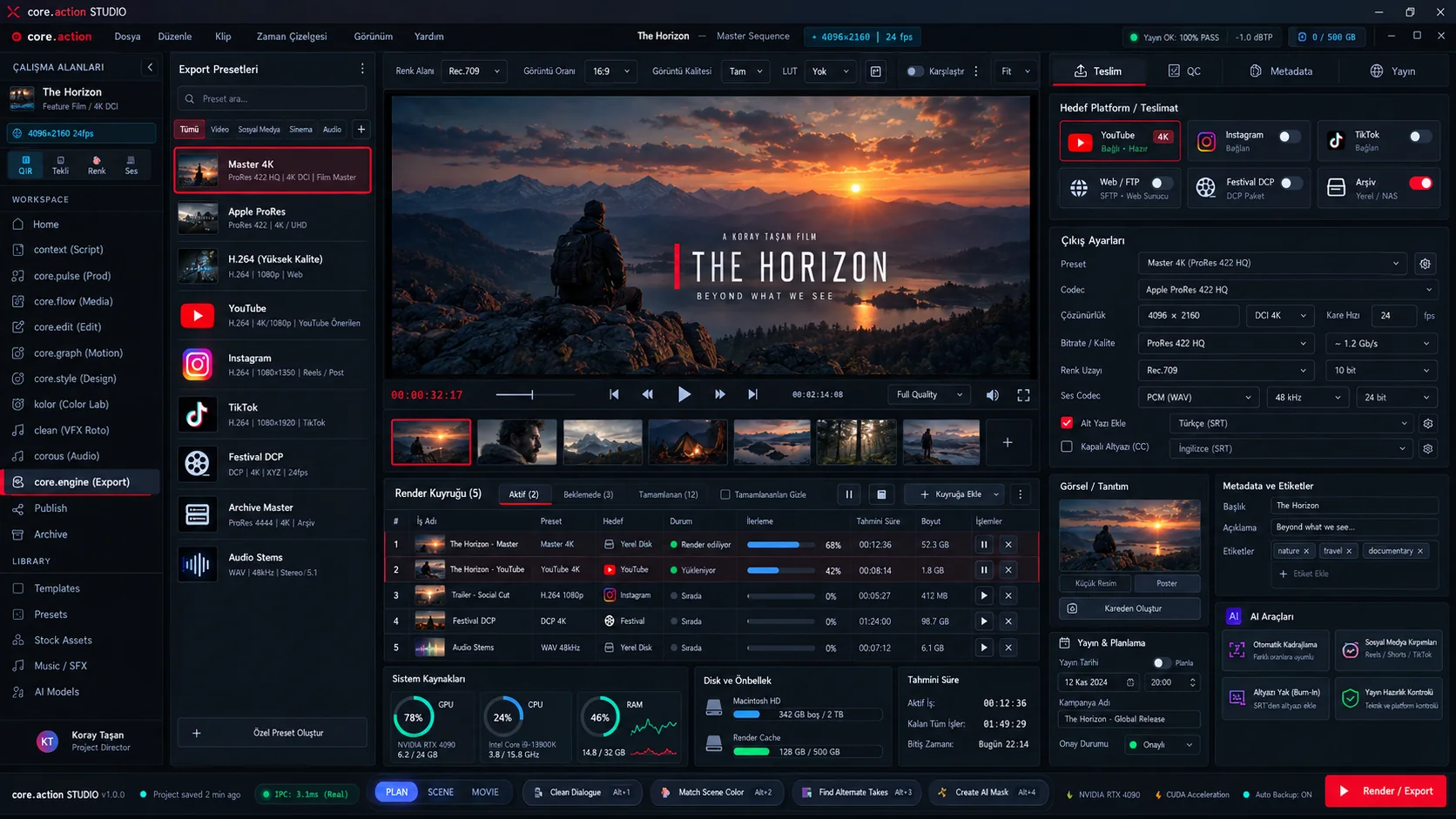 core.engine export preview