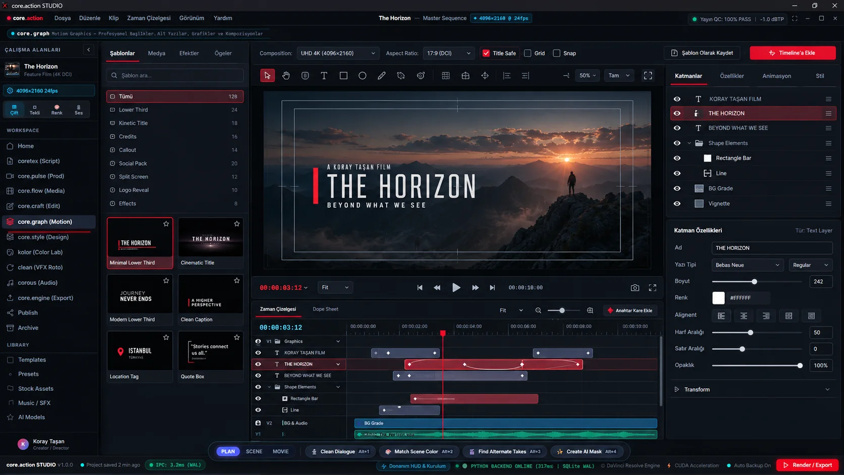 core.graph motion preview